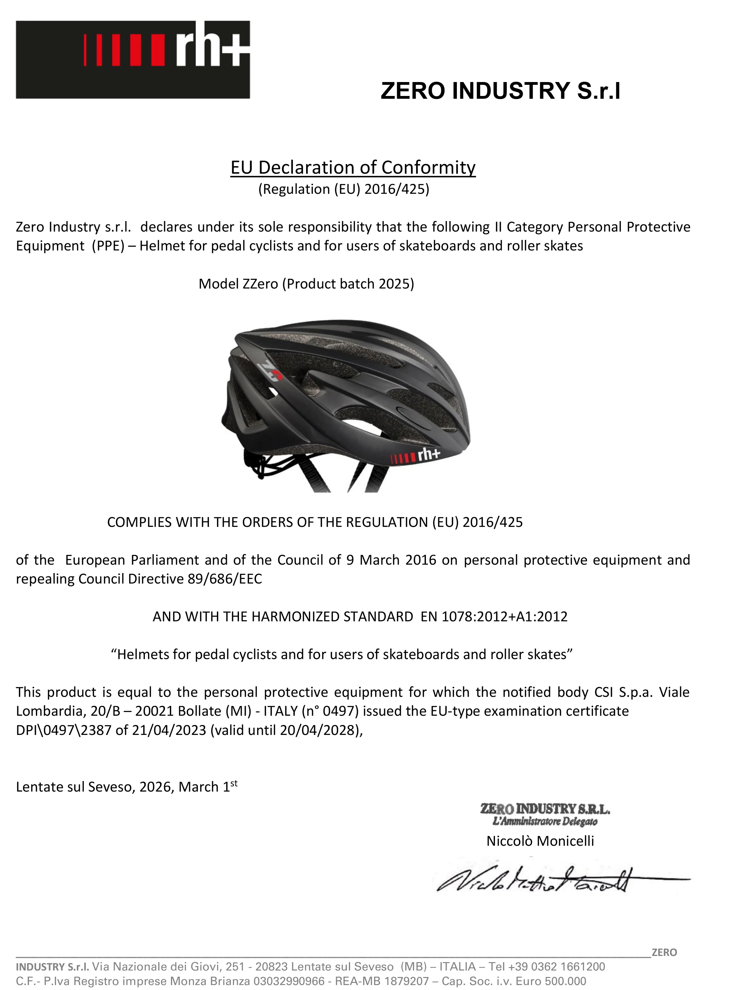 Helmet Bike Z Zero - Image 2