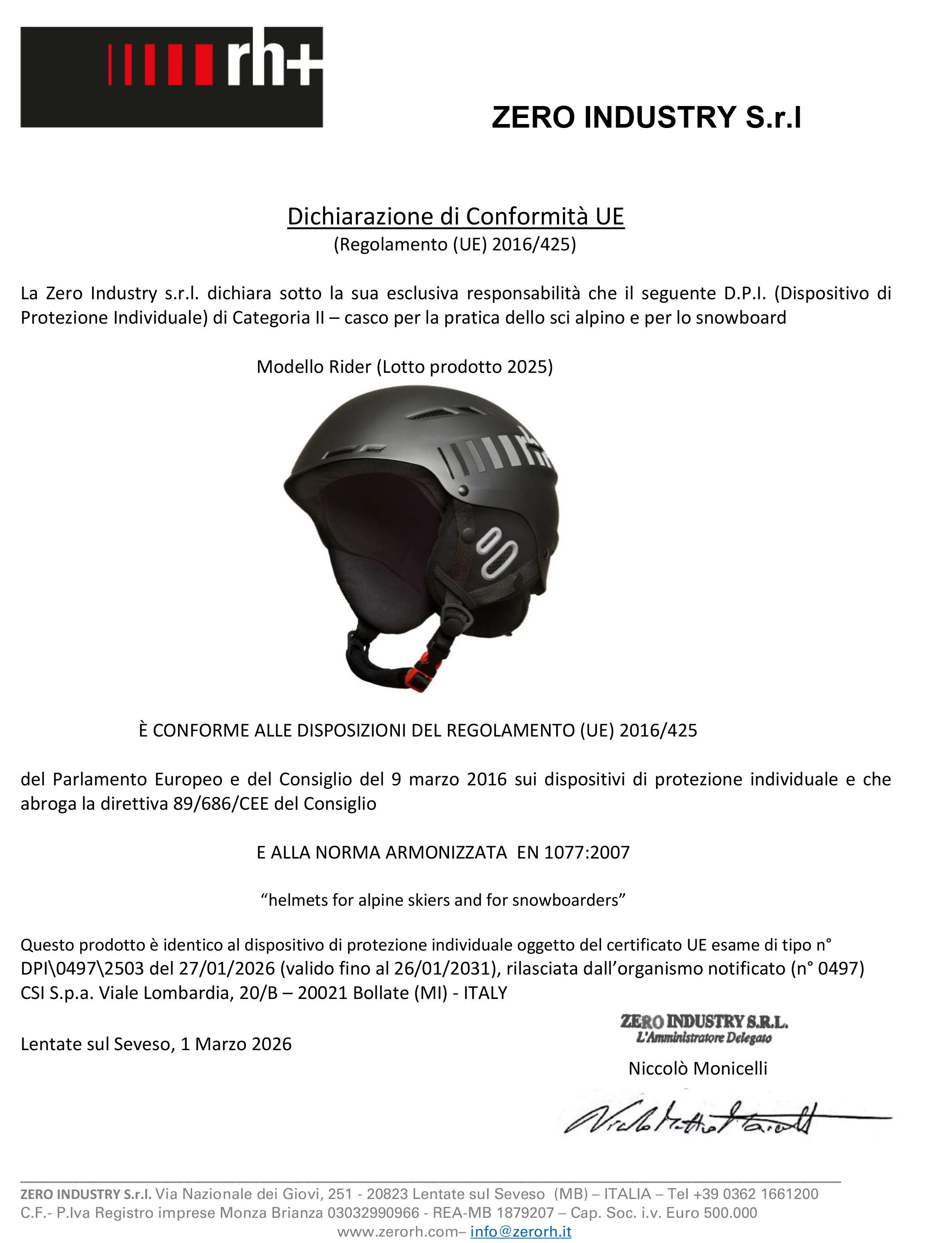 Rider Helmet - Image 3